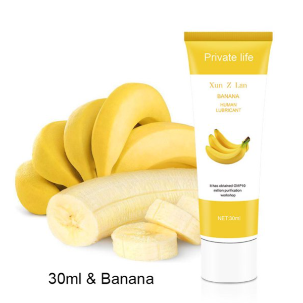  水果味潤滑劑 肛交 口交 按摩油 潤滑油 香蕉